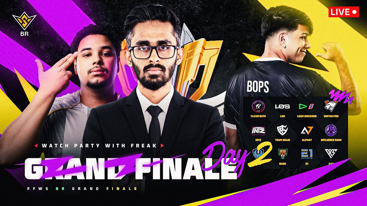 GRAND FINAL | FFWS BRAZIL WATCHPARTY  🛑LIVE