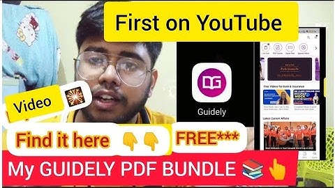 First on YouTube: Free** GUIDELY PDF BUNDLE for BANK EXAM 2022 & 2023😱😱#ssccgl #bankpo #sbipo #bank