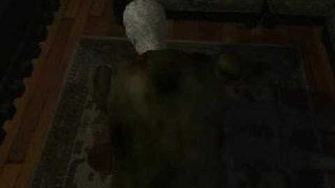 Resident Evil 1 - First Zombie Scene