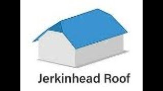 Jerkinhead Roof Difficult scenario Project 3D roof