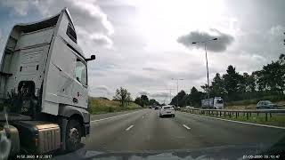 Slow TV - 4k - England by Road - Staffs - M6 J16 - A500 Stoke to M6 J15 Stoke A500 - 9 miles/10 mins