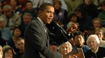 ¿Contra quién se presentó Obama en 2008?