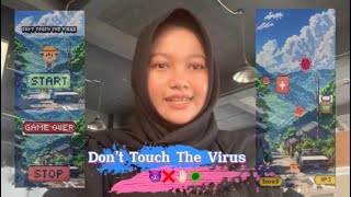 GAME DON’T TOUCH THE VIRUS❌🤚🏻🦠  | |  USING GREENFOOT APP screenshot 1