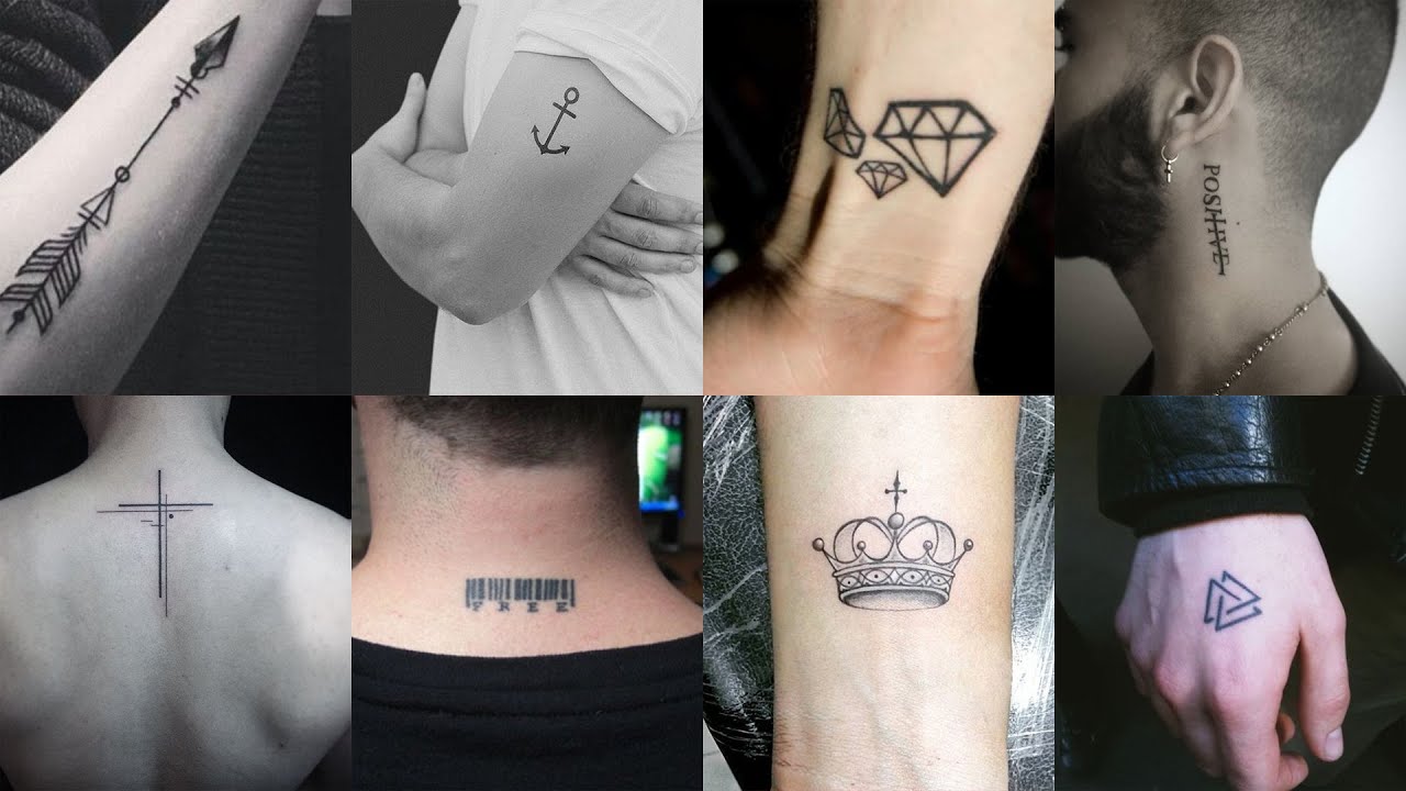 Tatuagens pequenas para homens para se inspirar Parte 9 - YouTube