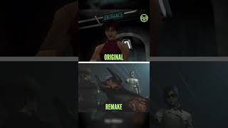 Leon Meets Ada - Original Vs Remake - Which Is Better? #gaming #shorts #residentevil2