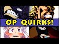 Top 10 OVERPOWERED Quirks in My Hero Academia! (Boku no Hero Academia Most OP Quirk / Season 3 / S3)