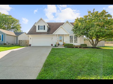 21787 Lincoln St, Spring Hill, KS home video tour