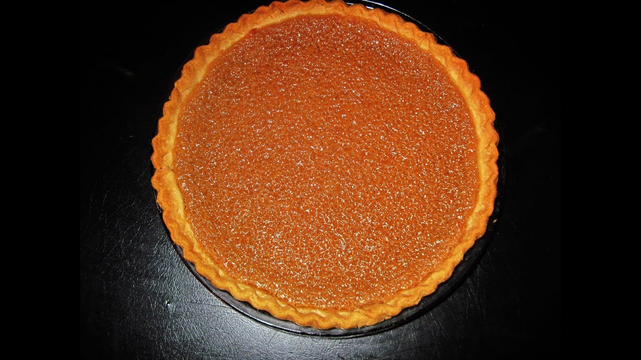 Old School Brown Sugar Pie in ANDYS KITCHEN - YouTube