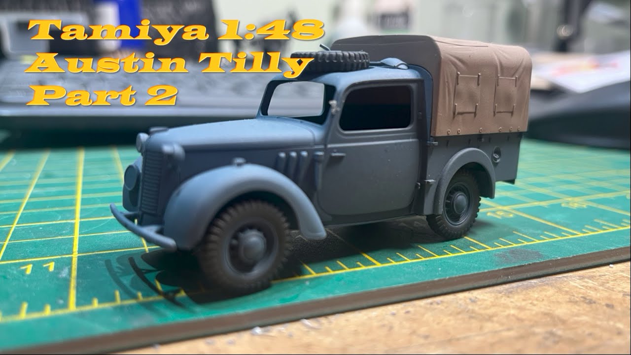 Tamiya 1 48 Austin Tilly  Part2 Body construction