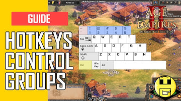 Beginner Hotkey and Control Group Set Up - Age of Empires 2 Definitive Edition Beginner Guide