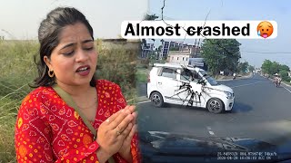God saved us 😭 | accident 