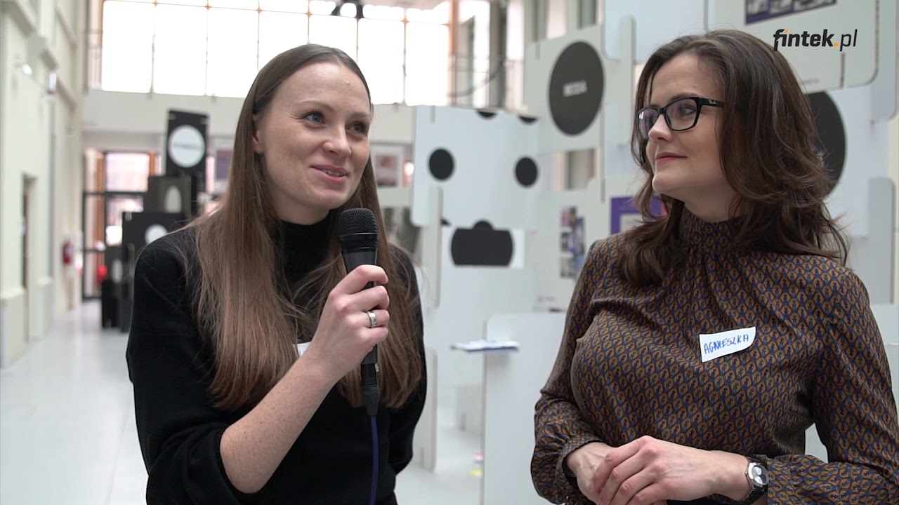 Agnieszka Galuś i Oliwia Kałasa podczas Design Thinking Fest - YouTube