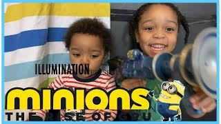 Minions Fart N Fire Blaster 20 Kids Videos Minions Minions 3 Kids Blasters Toy Review