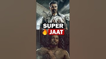 Super Jaat 💪🏻🔥 | Sunny Deol | Randeep Hooda | Jaat | #shorts #bollywood #jaat