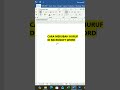 cara merubah huruf di microsoft word #tutorial #microsoftword #microsoftexcel #belajarcomputer #tips