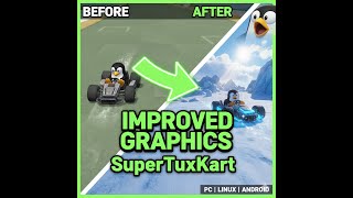 How to Play SuperTuxKart with Improved Graphics | PC, Android, Linux, macOS screenshot 5