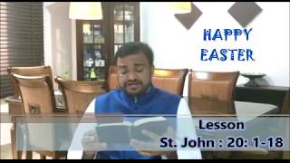 Kuwait City Mar Thoma Parish - Easter Message - Rev. Baiju Samuel - 12th April 2020
