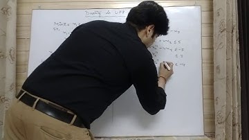 Duality in L.P.P. (Example-3) with unrestricted variables