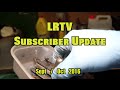 Total Rust Removal, LRO Show,  Fourby and Discount codes - LRTV Subscriber Update Sept Oct 2016