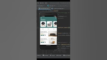 Furniture UI design Tutorial | Flutter | Dart #shorts #flutter