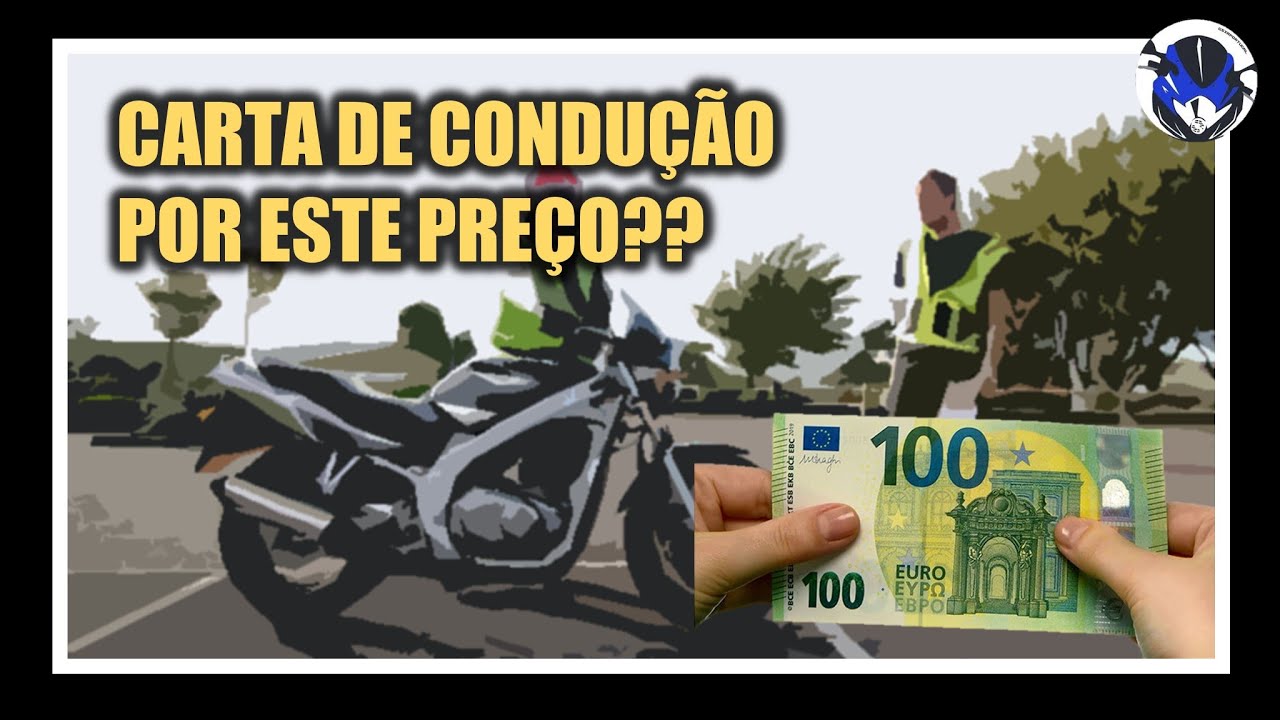 COMO TIRAR CARTA DE CONDUÇÃO DE MOTA EM PORTUGAL POR 100 