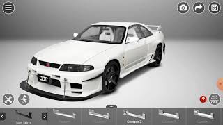 Customising a Nissan Skyline R-33. (3D Tuning)