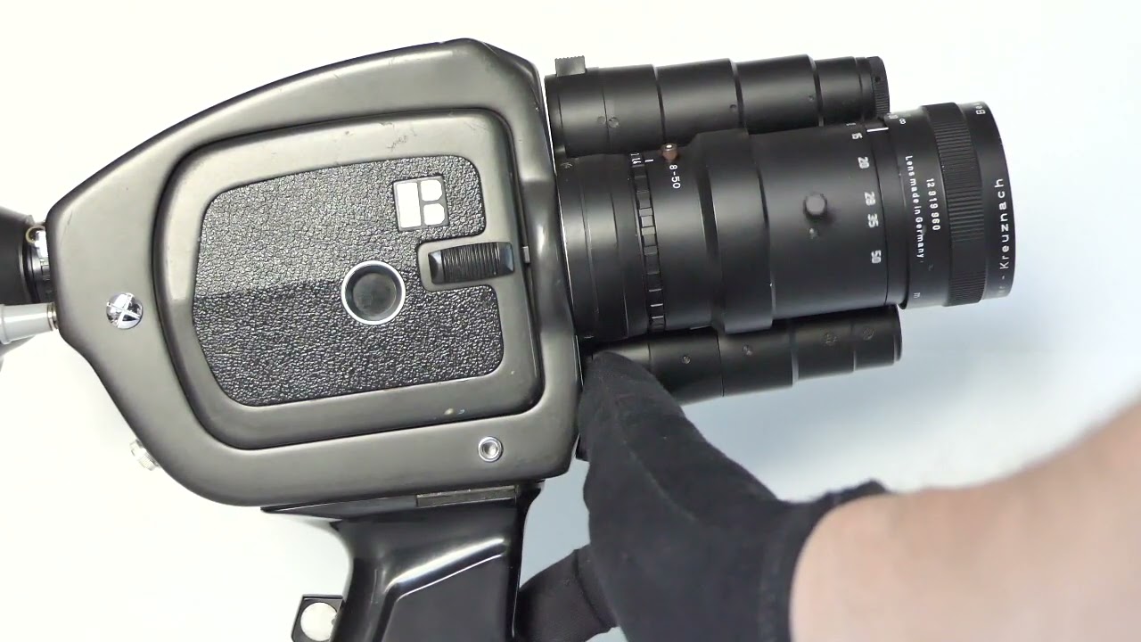 Beaulieu 4008 w/ Schneider Baby Optivaron 8-50mm - YouTube