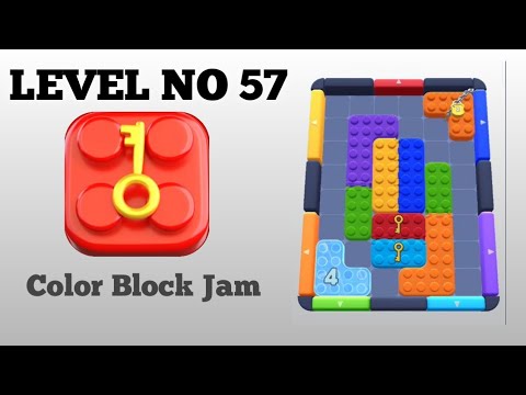 Color Block Jam Level 57 Solution 🎮
