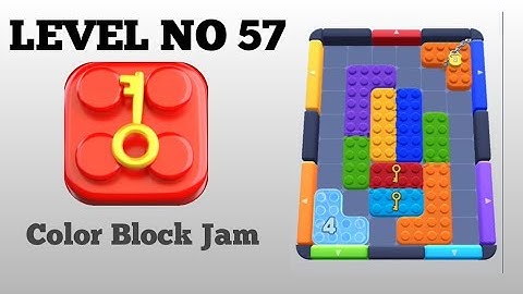 Color Block Jam Level 57 Solution 🎮