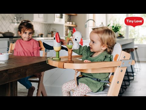 Boho Chic 3-In-1 Highchair Natural Wood Chair That Grows With Your Baby