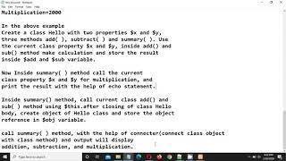 THIS KEYWORD IN PHP | CLASS CONCEPTS IN PHP