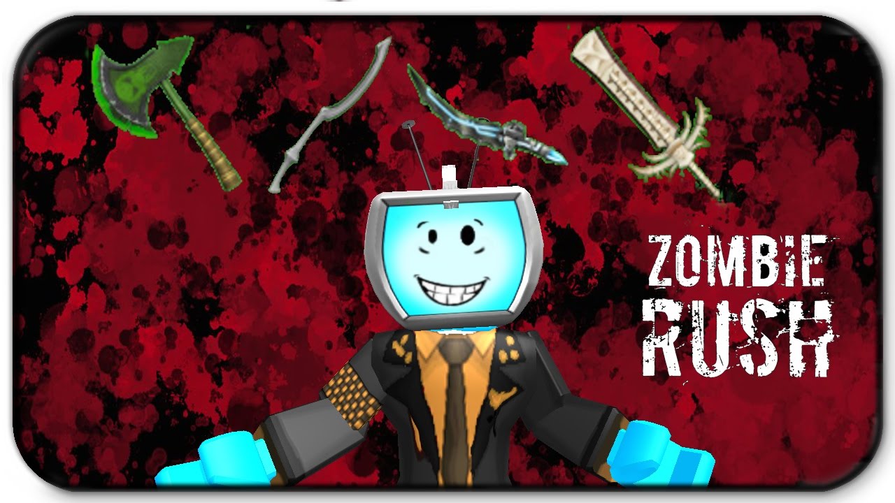 Roblox Zombie Rush Z Weapons Pack 1 Gameplay I Have New Toys