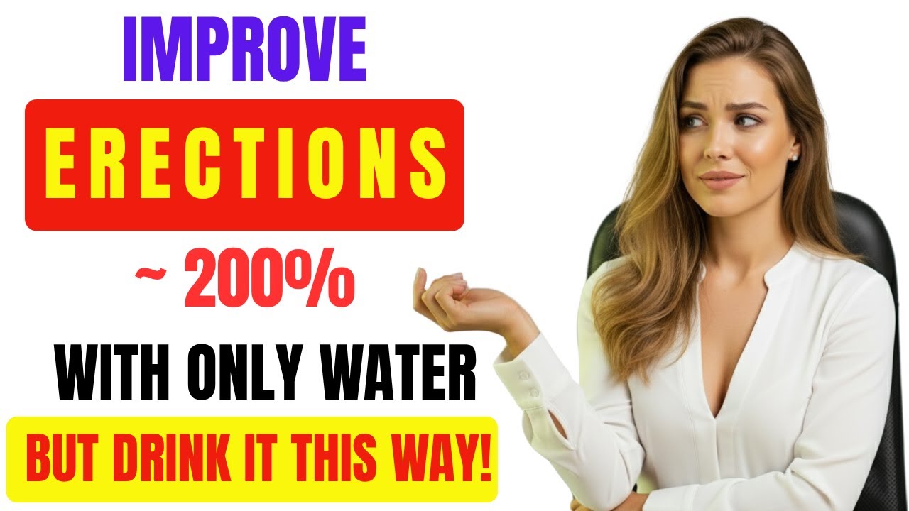 UROLOGIST: Drink Water Like THIS to Improve Your Erection – Most Men Have No Idea! | Men's Health