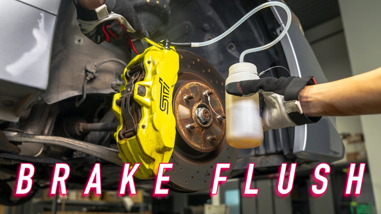DIY Brake Flush with Pressure Bleeder | WRX STI