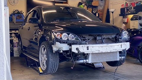 Gen 1 MazdaSpeed 3 Cobb Front Mount Intercooler Install/Drive