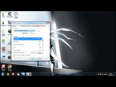 [Tutorial HD] [Windows 7] How to change cursor with no downloads + trails.