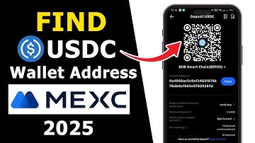 How to Find USDC Wallet Address on Mexc Global Exchange