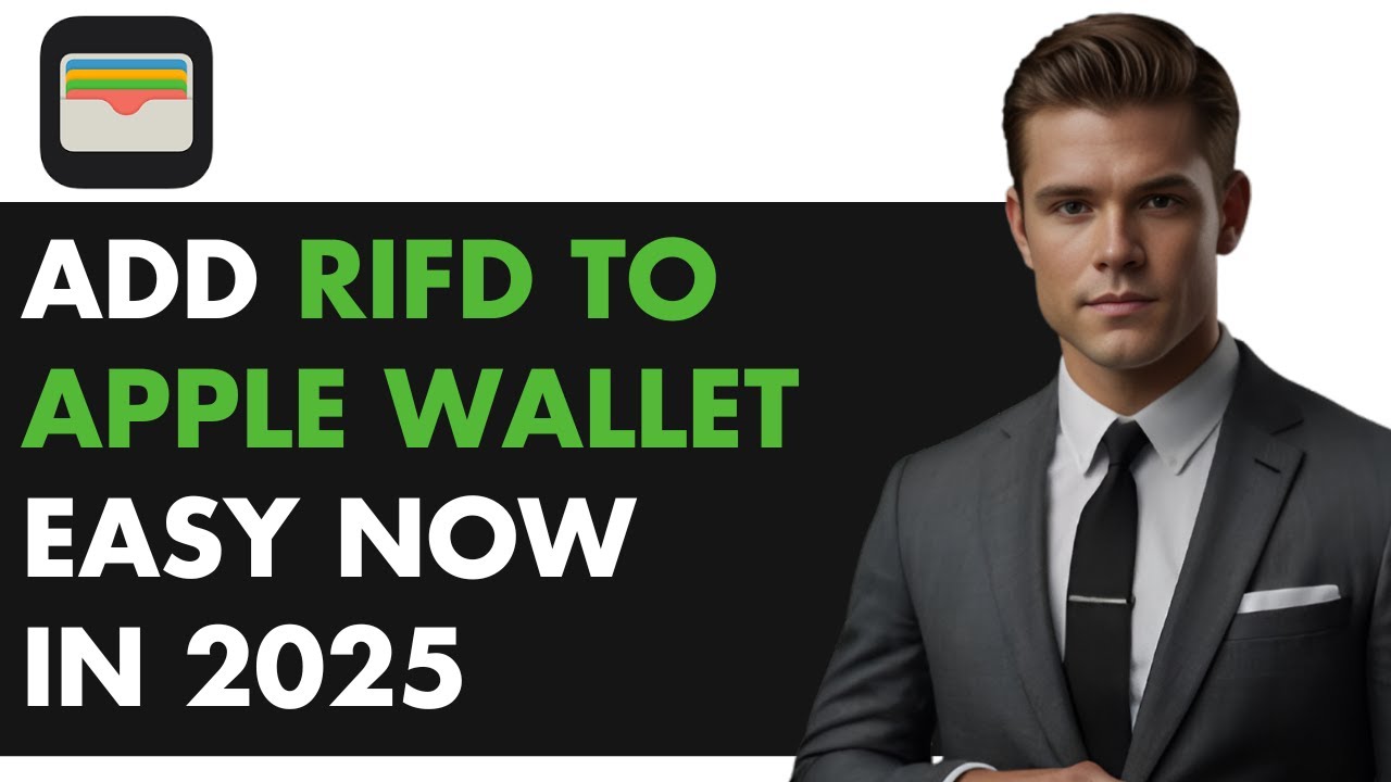 How to EASILY Add RFID Card To Apple Wallet IN 2025! - YouTube