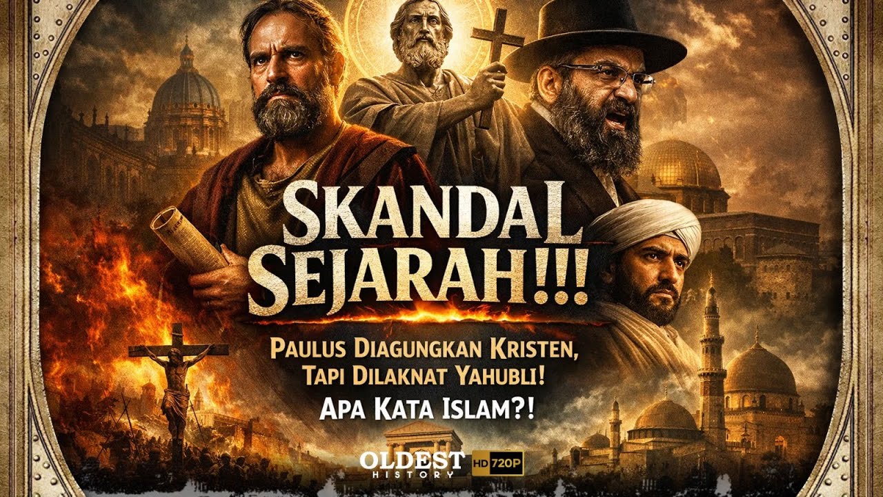 PAULUS DALAM KONTROVERSI! Dari Rasul Versi Kristen Hingga “Pembohong” Menurut Yahudi!!