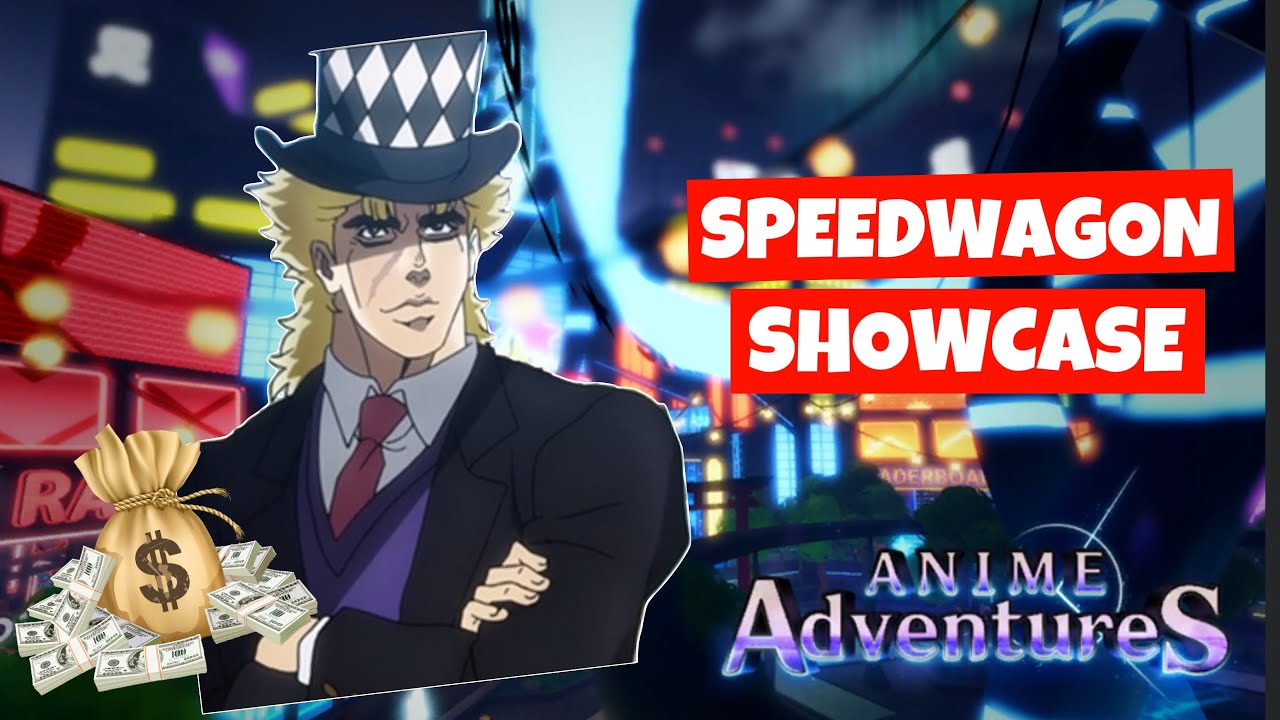 SPEEDWAGON SHOWCASE Anime Adventures! Is SpeedWagon Good? | ROBLOX