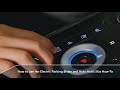 How to use the Electric Parking Brake and Auto Hold | Kia How-To