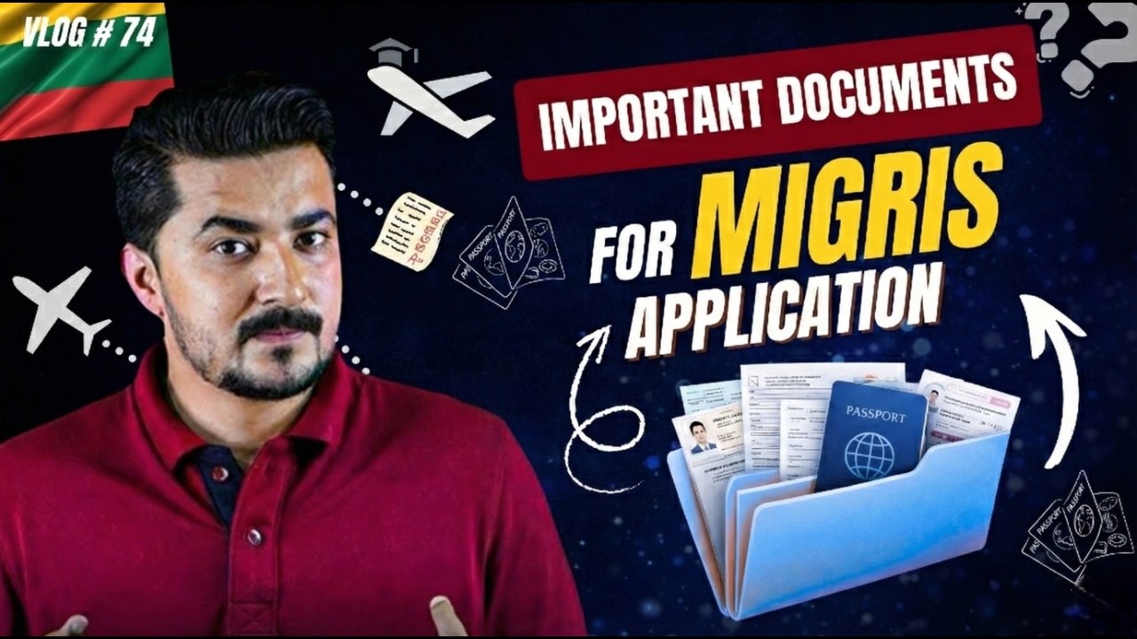MIGRIS Lithuania Online Application: Required Documents | Avoid Rejection❌ Full Checklist 