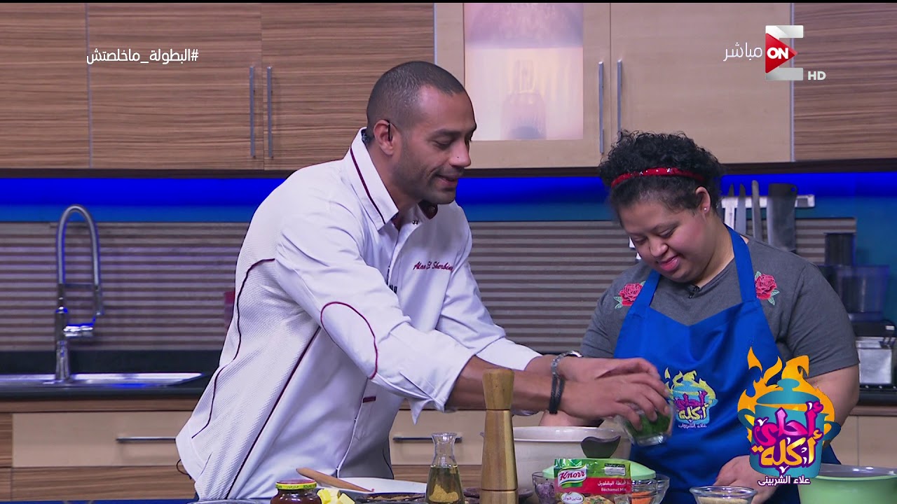 on tv japan أحلى أكلة - مكونات عمل الكفتة بالجبنة مع المتسابقة 