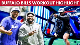 Bills Players Hit The Gym For More Offseason Workouts! | Buffalo Bills