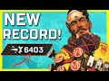 A New Damage Record With Mirage Using His New Skin! 6K Damage Apex Legends Gameplay