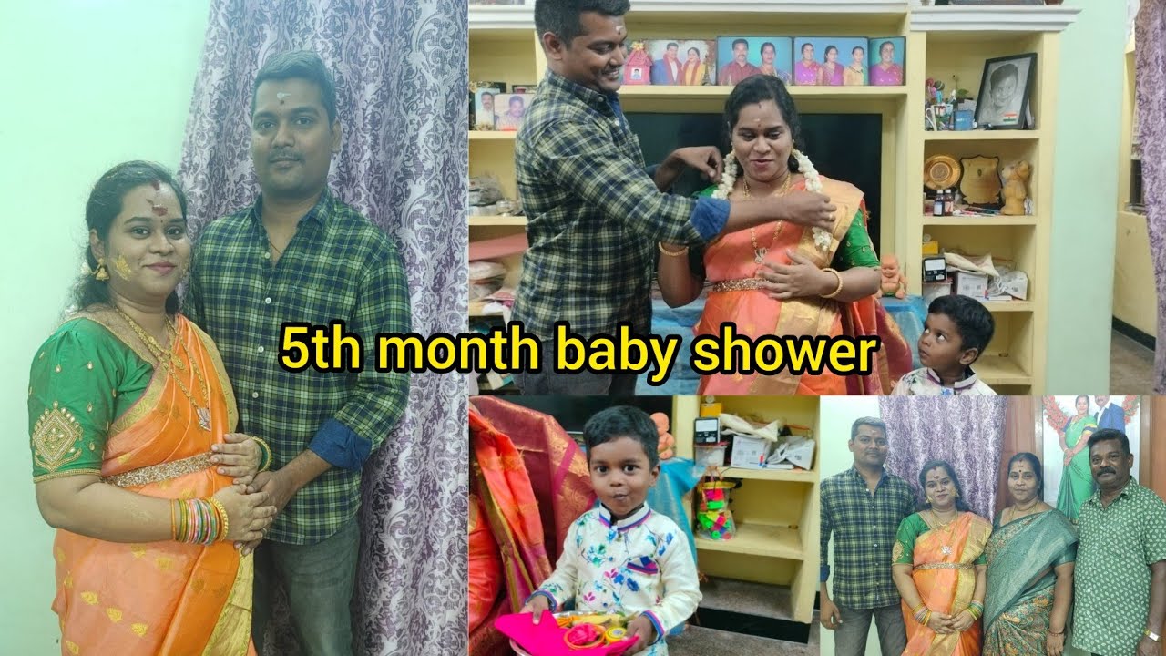 5th month baby shower function in tamil//2nd pregnancy celebration 