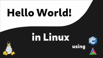 Hello World using C++ and CMake in Linux