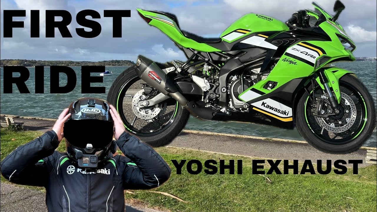 Kawasaki ZX4RR with YOSHIMURA exhaust | First ride - YouTube