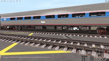 Trainz Railroad Simulator 2019 Amfleets work in progress