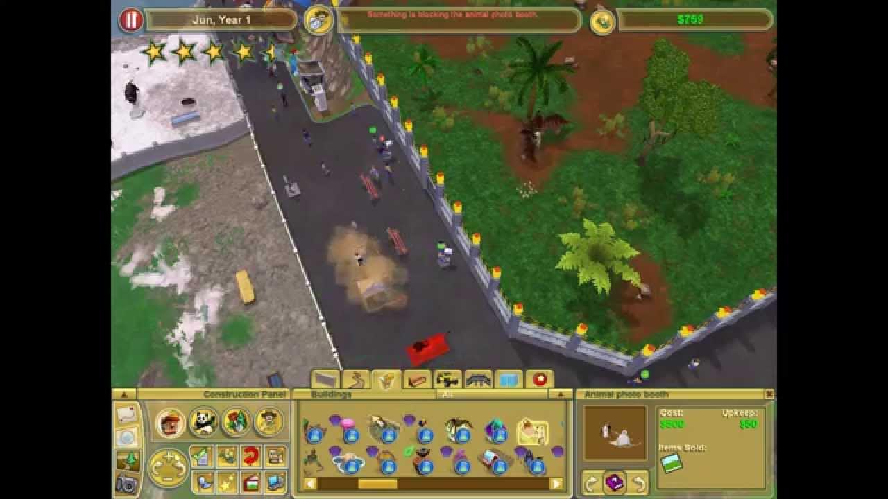 Zoo Tycoon 2 - Dino Danger Pack #11 T-Rex a Solta no Zoológico! É o fim! -  Gameplay em PT-BR 